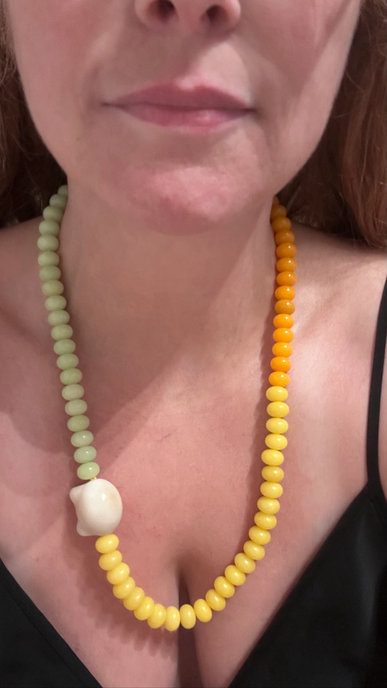 Bodhi and Vegan Ivory Beaded Necklace – photo 4